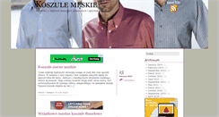Desktop Screenshot of koszule.tdnet.com.pl