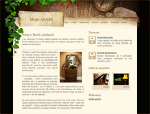 Tablet Screenshot of antyki-biedermeier.tdnet.com.pl